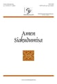 Amen Siakudumisa SATB choral sheet music cover